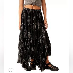 Free People One Clover Maxi Skirt